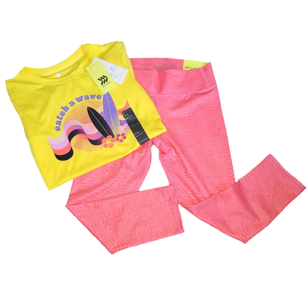 Tshirt & Capri legging Bundle